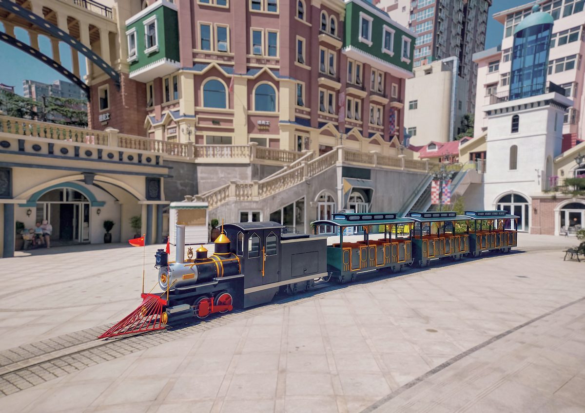 37-Seats Rail Train