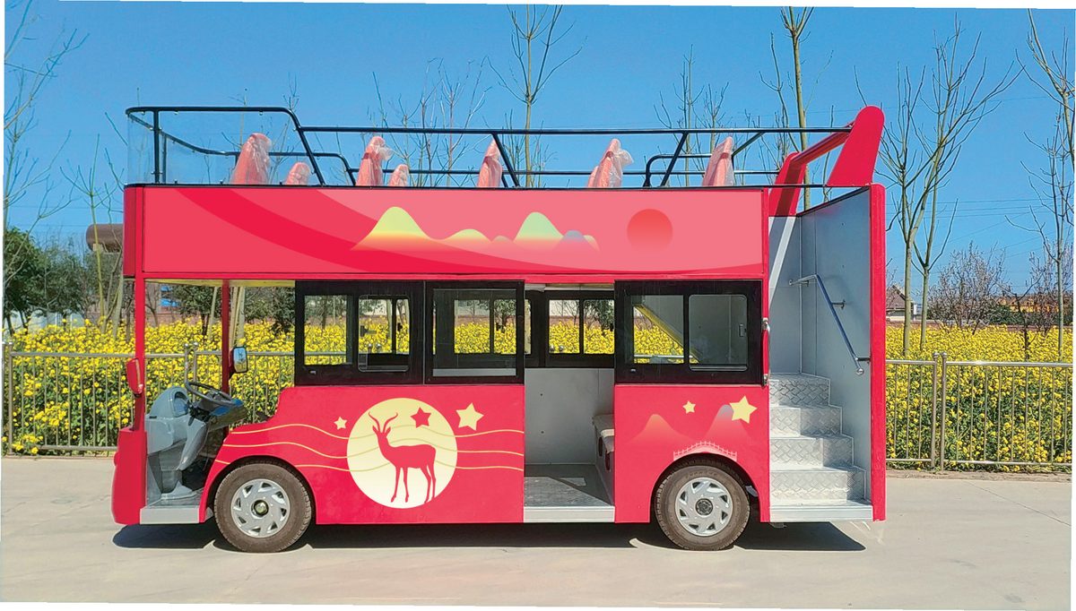 18-Seats Double-Decker Sightseeing Bus